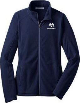 Ladies Port Authority Microfleece Jacket, Navy